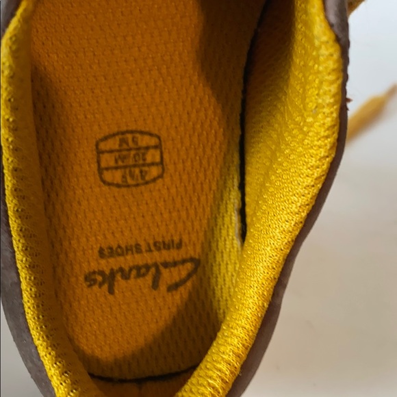Clark's My First Shoes Leather Toddler Shoes Size 5 - Picture 6 of 7